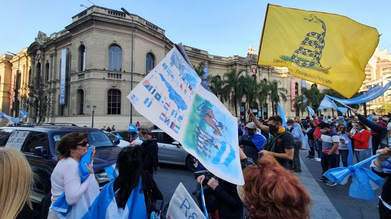 FOTO: Córdoba: marchan en rechazo al proyecto de reforma judicial
