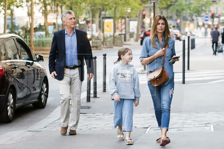 Macri y su familia disfrutan de su estadía en París (Foto: ¡Hola! Argentina)