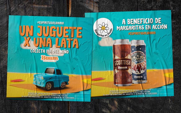 Un juguete por una lata