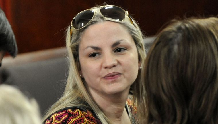 Durante su embarazo, Píparo fue asaltada y baleada en una salidera bancaria.