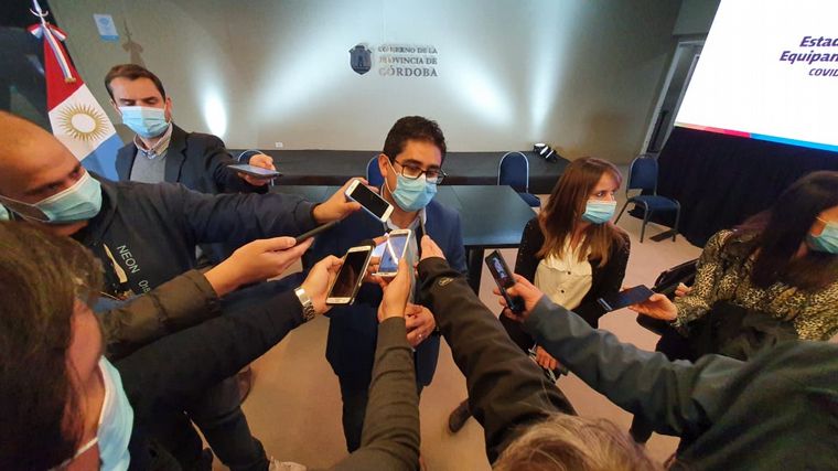 Diego Cardozo dio detalles de la situación epidemiológica.