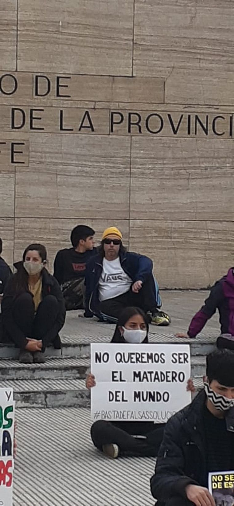 Ambientalistas se manifestaron por los derechos porcinos