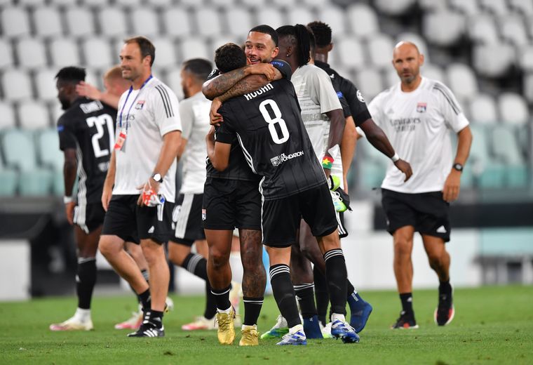 Lyon sorprendió y eliminó a la Juventus.