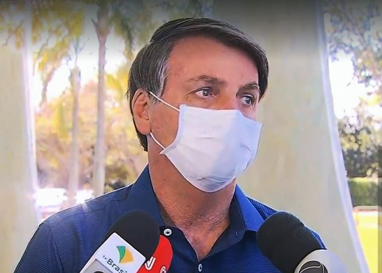 El presidente de Brasil se recuperó de coronavirus.