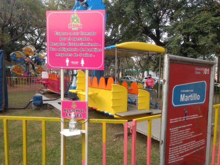 Reabrió el Parque de Diversiones Costanera en Santa Fe, el primero en la provincia