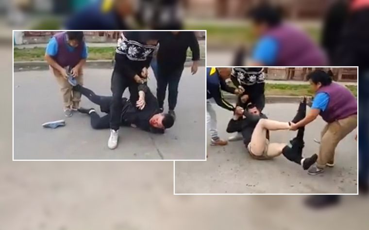 Linchamiento de vecinos a un ladrón de Berazategui