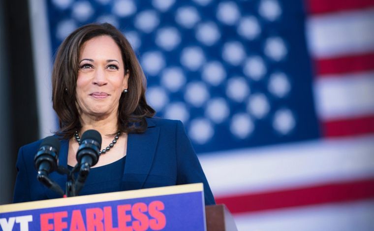 La vicepresidenta de Estados Unidos, Kamala Harris. 