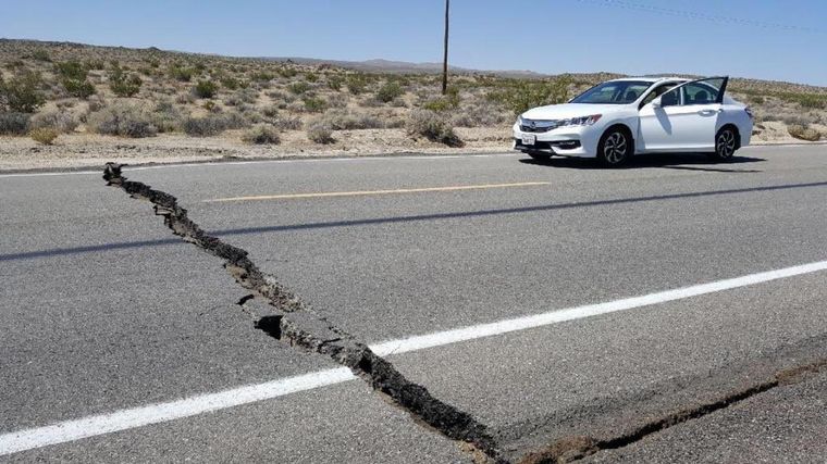FOTO: Terremoto en California.