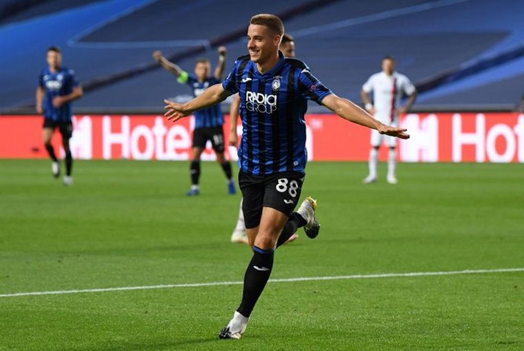 El croata Mario Pasalic abrió el marcador para Atalanta.