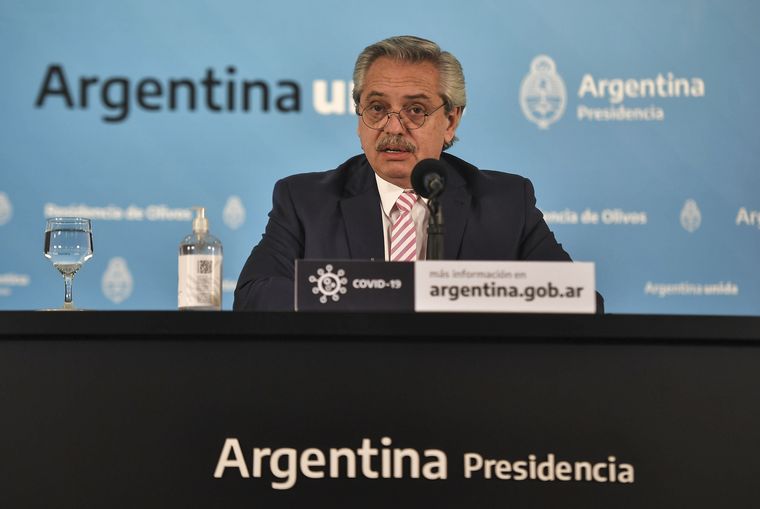 Argentina producirá la vacuna de Oxford, confirmó el presidente Alberto Fernández.