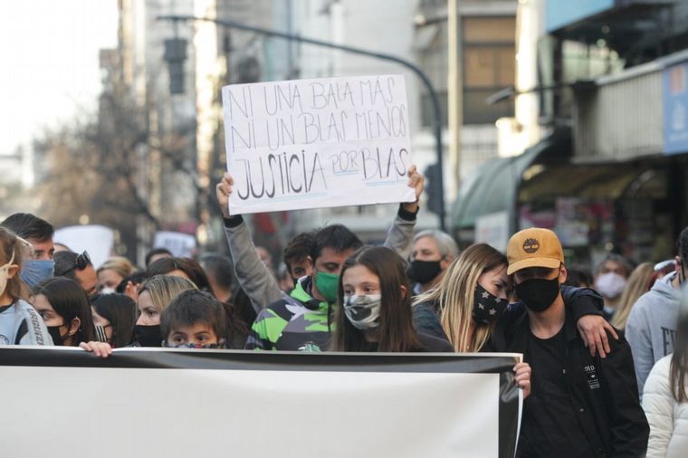 Marcha en Córdoba para pedir justicia por Blas Correas.