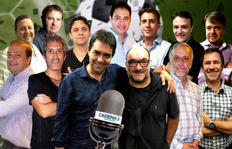 El equipo deportivo de Cadena 3 homenajeó a Wehbe.