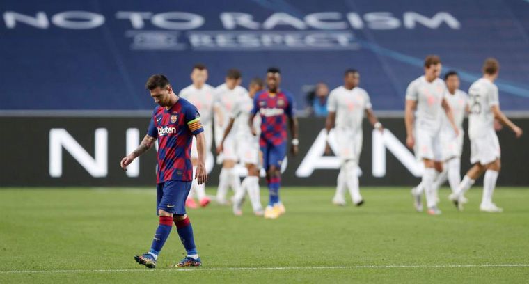 FOTO: Messi informó que quiere irse del Barcelona.