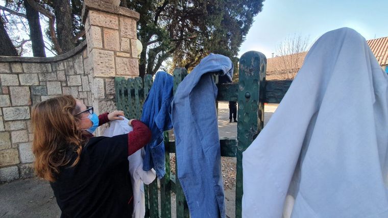 Marcha y movilización de médicos en Córdoba.