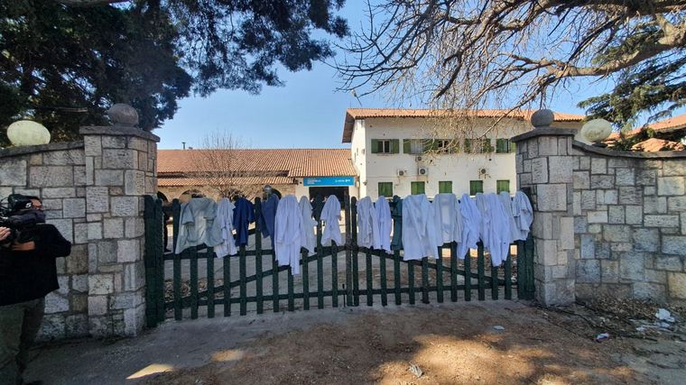 Marcha y movilización de médicos en Córdoba.