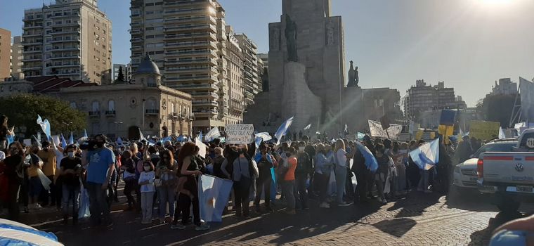 FOTO: Banderazo 17A en Rosario