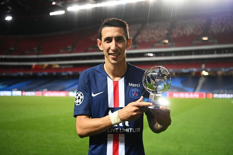 Ángel Di María fue la figura del triunfo del PSG.