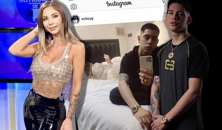 Ecko y la foto que alimenta un romance con Romina Malaspina.