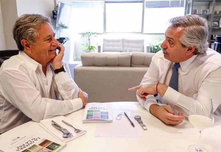 Eduardo Duhalde y Alberto Fernández