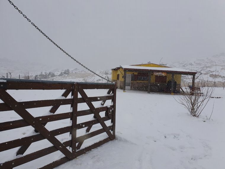 Intensa nevada en El Champaquí (Foto: Oscura Overa).