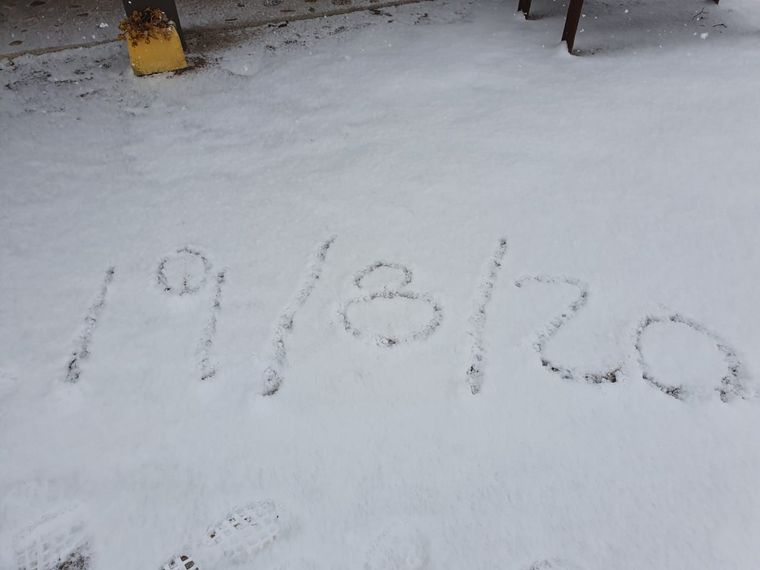 Intensa nevada en El Champaquí (Foto: Oscura Overa).