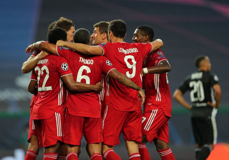 Bayern Munich, imparable ante Lyon.