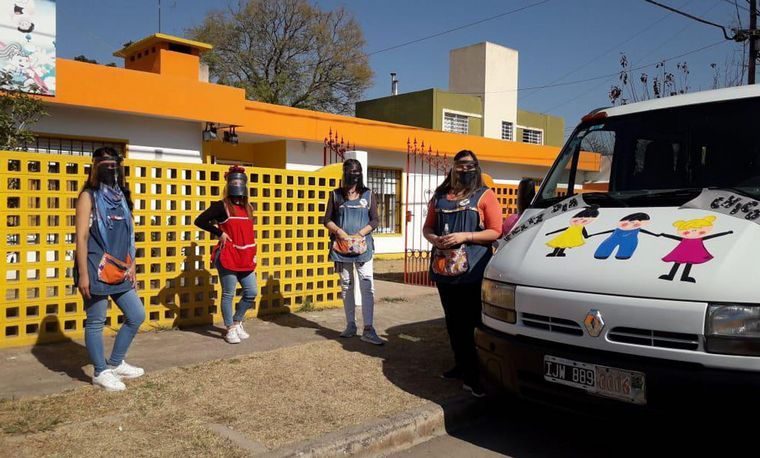 Los establecimientos educativos de los más pequeños se manifestaron este miércoles.