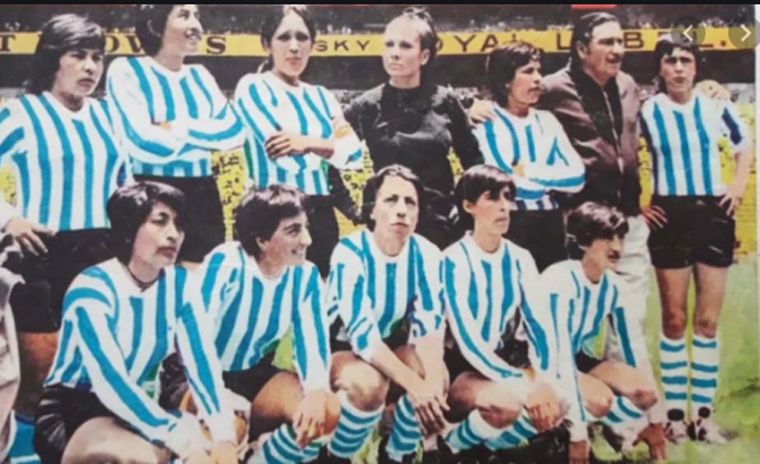 “Las Pioneras” representaron a Argentina en el Mundial de México 1971.