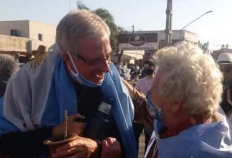 Dionisio Scarpin, intendente de Avellaneda.