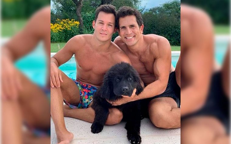 Diego Ramos y pareja