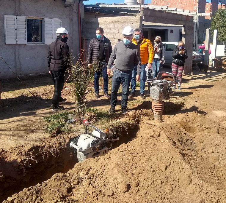 Obras en Cooperativa Camoatí.