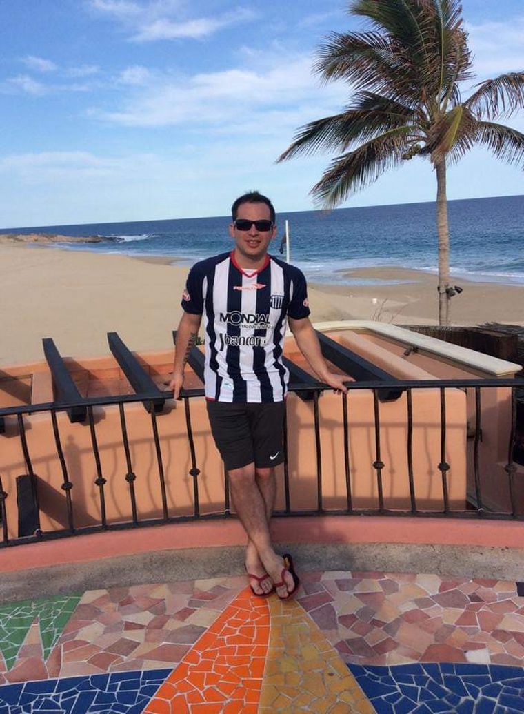 Matías Gallegillo, un cordobés y fanático de su querido y añorado Talleres.