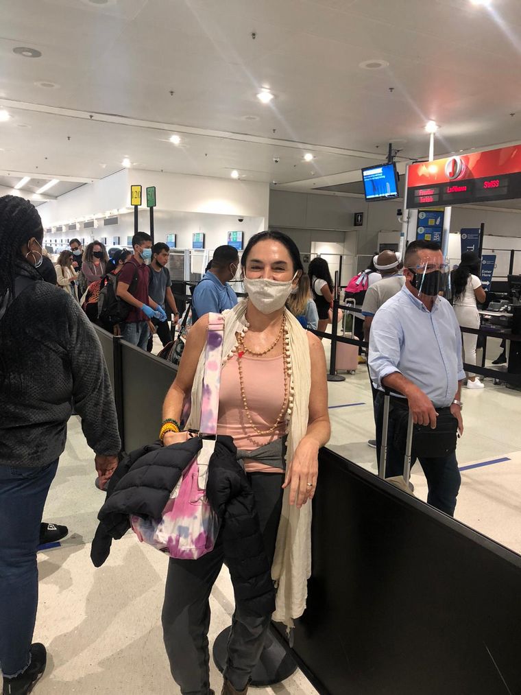 Aeropuerto de Miami en época de pandemia.