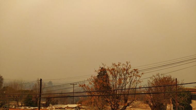 Incendios en las Sierras de Córdoba: Cosquín. 