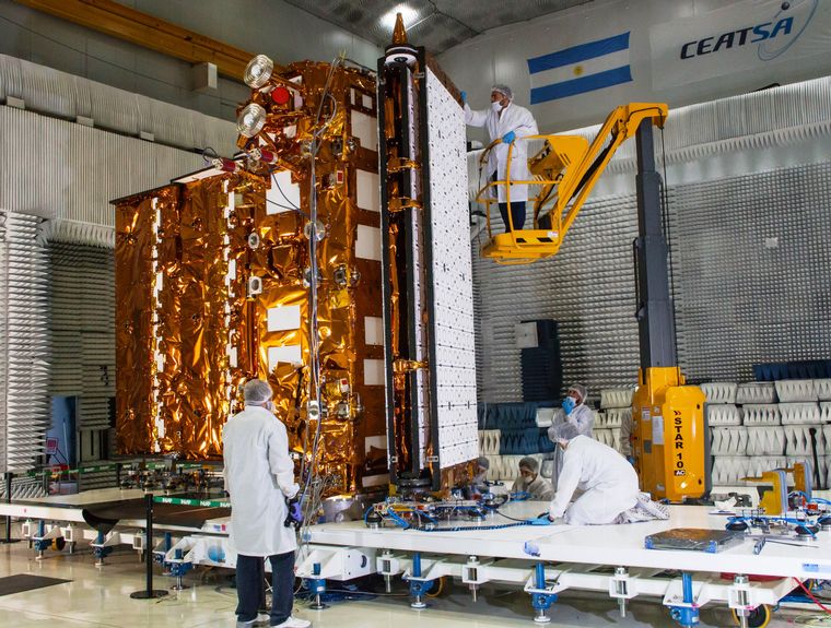 FOTO: El Saocom 1B será lanzado desde EE.UU.