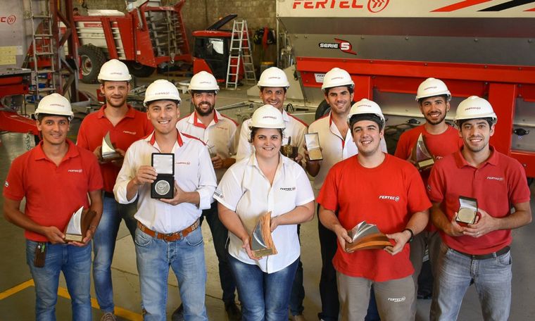 Fertec en 5 años en el "top five" mundial en fertilizadoras.