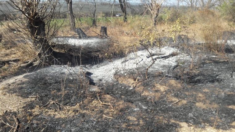 Un hombre fue detenido en Bañado de Soto por incendiar su campo