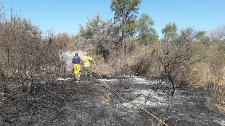 Un hombre fue detenido en Bañado de Soto por incendiar su campo
