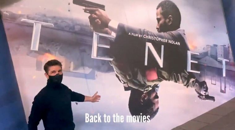 Tom Cruise fue al cine a ver 