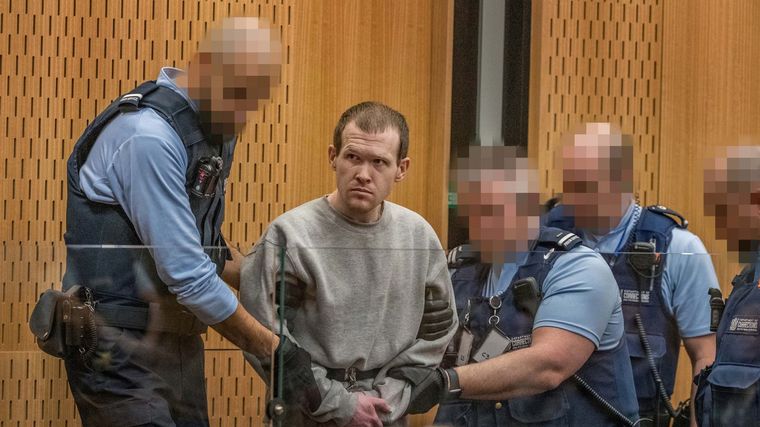 Perpetua para el supremacista blanco que asesinó a 51 musulmanes en Nueva Zelanda.