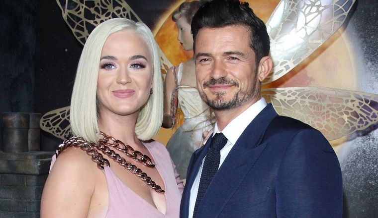Katy Perry y Orlando Bloom.