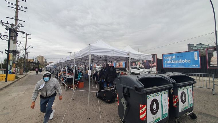 Volvió a abrir la feria de parque Las Heras.