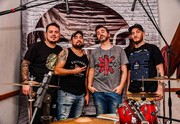 Simios Rock, la banda fueguina de rock del momento. 