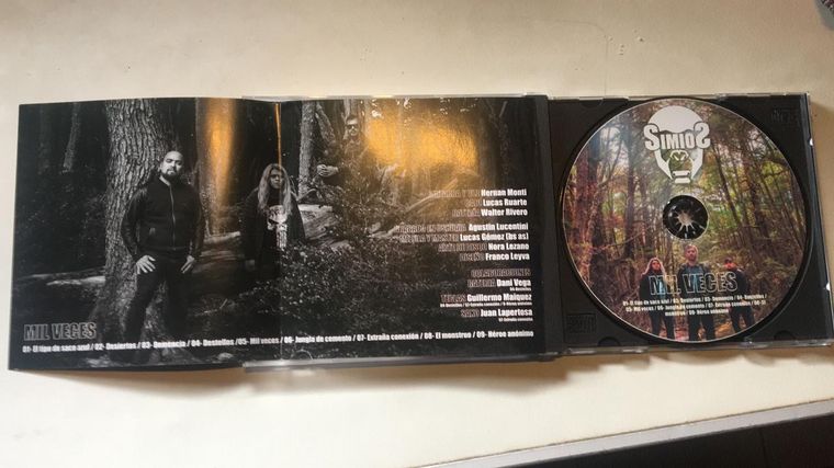 Simios Rock, la banda fueguina de rock del momento. 