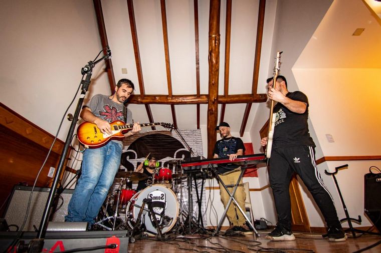 Simios Rock, la banda fueguina de rock del momento. 