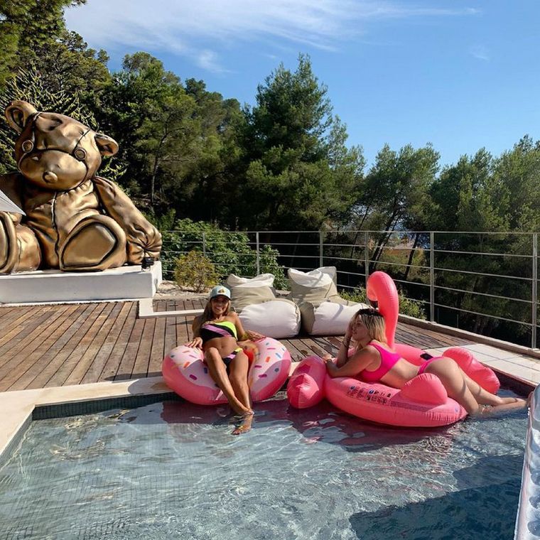 Las lujosas vacaciones de Wanda Nara y Mauro Icardi