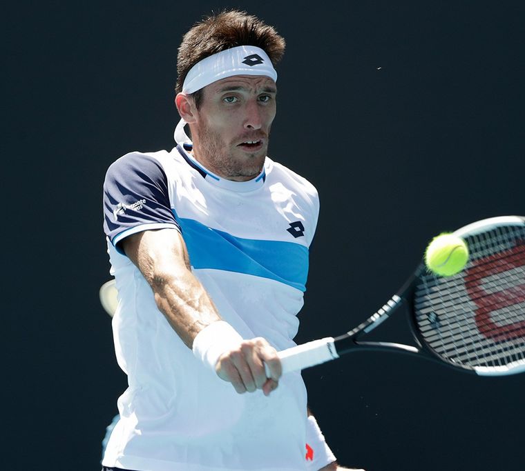 Mayer se despidió en primera ronda (Foto: @ESPNtenis)