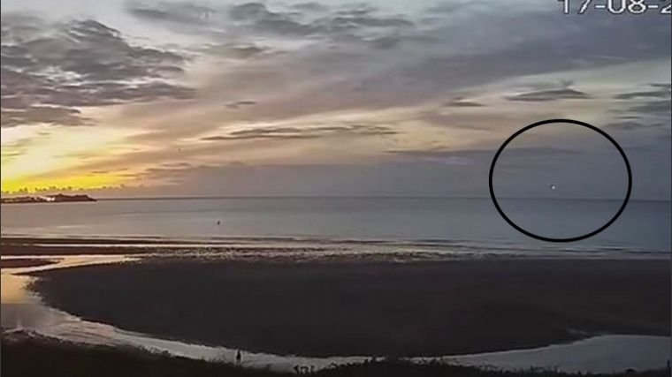 Luz que surcó el cielo de Inglaterra