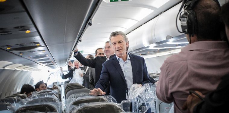 Mauricio Macri regresó a Argentina tras su viaje por Europa.