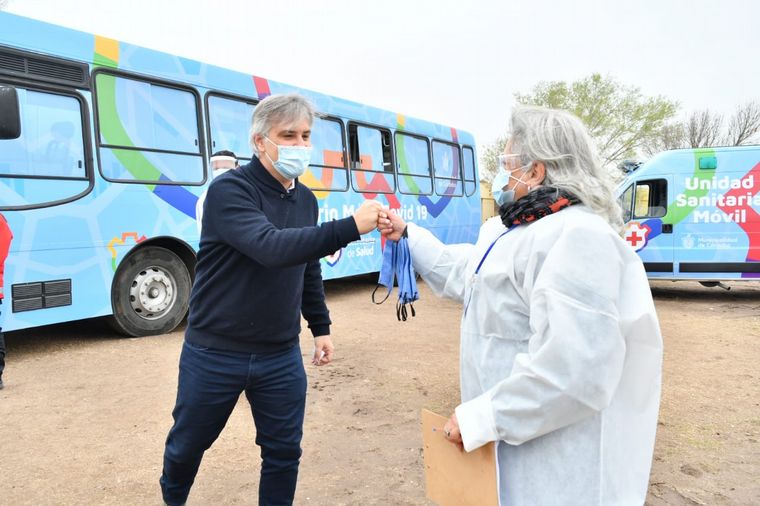 La Municipalidad de Córdoba suma un consultorio móvil para testeos de Covid-19